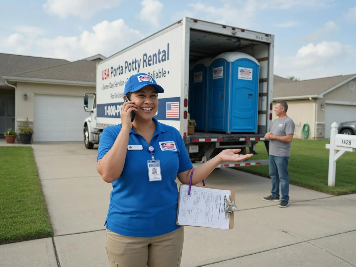 Porta Potty Rental Sandoval, IL FAQs